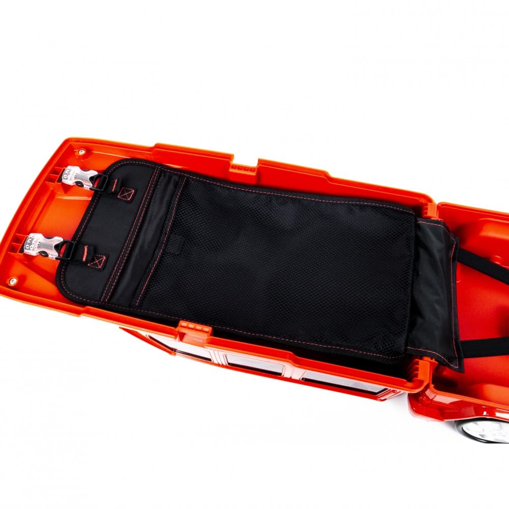 Детски куфар ENZO NORI модел ROAD полипропилен червен